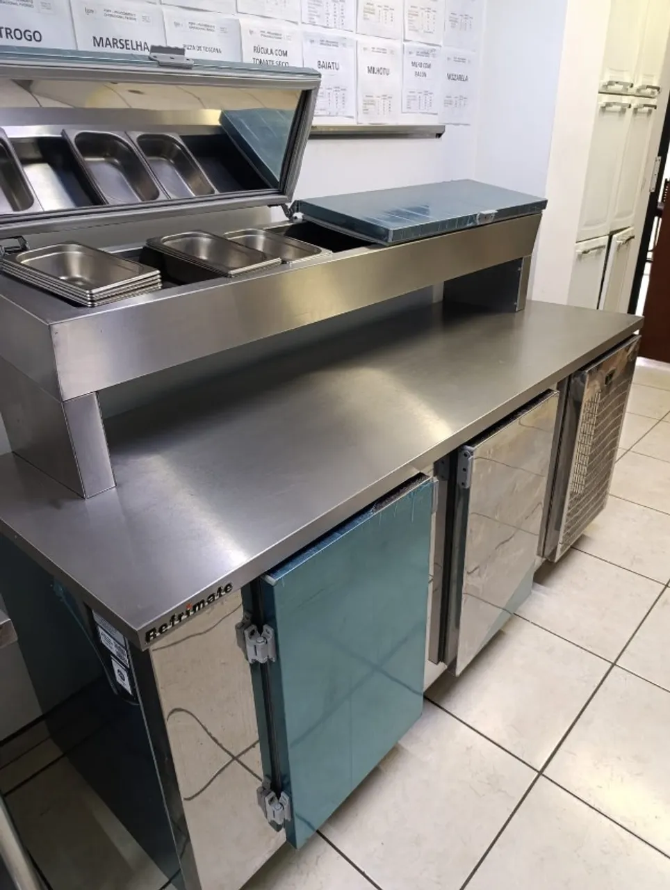 CODIMENTADORA - REFRIMATE + 10 CUBAS - ZERO GLÚTEN