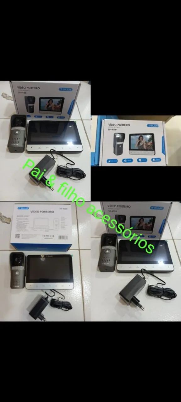 Vídeo Porteiro IT-BLUE SD-4120
