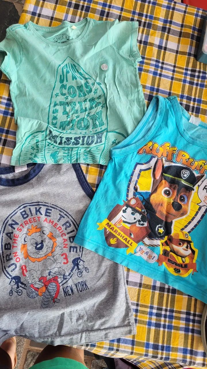 Roupas infantis - 2 reais a peça a partir de 50 unidades  - Foto 3