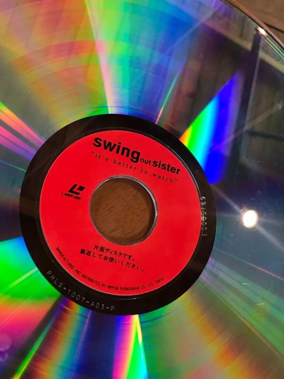 Laserdisc Swing Out Sister - It's Better to Watch - Foto 4