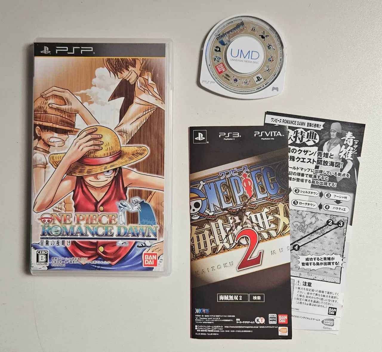 One Piece Romance Dawn PSP original japonês - Peças e Acessórios