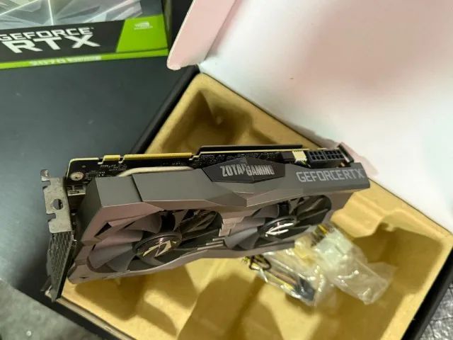 Nvidia RTX 2070 Super 8GB Zotac Mini (Novinha) - Placas de Vídeo