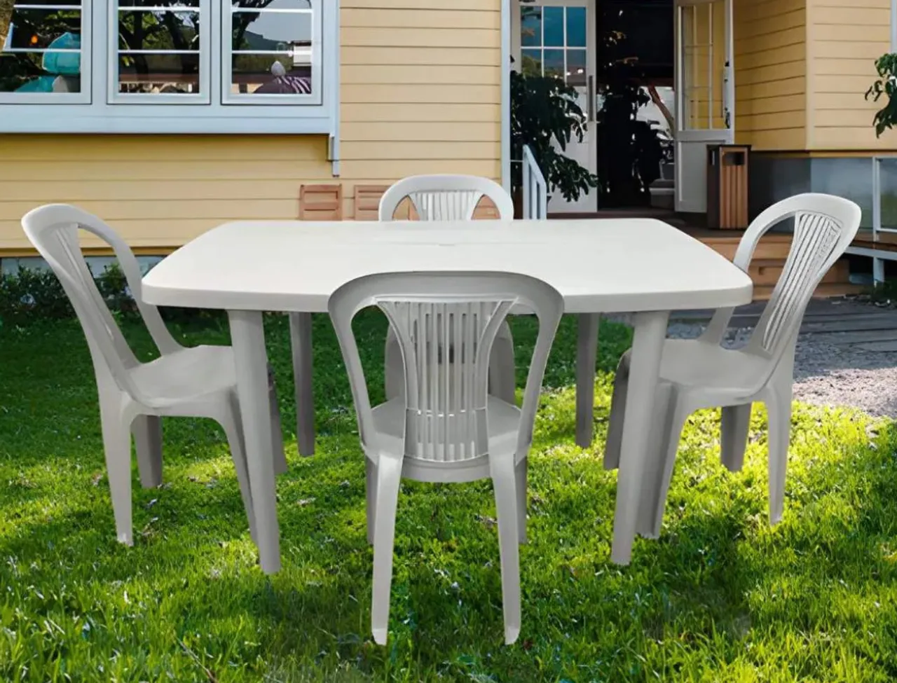 Conjunto Mesa e Cadeiras para Jardim/Varanda