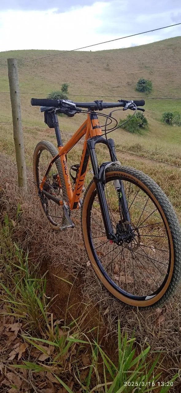 Mountain Bike laranja top  - Foto 3