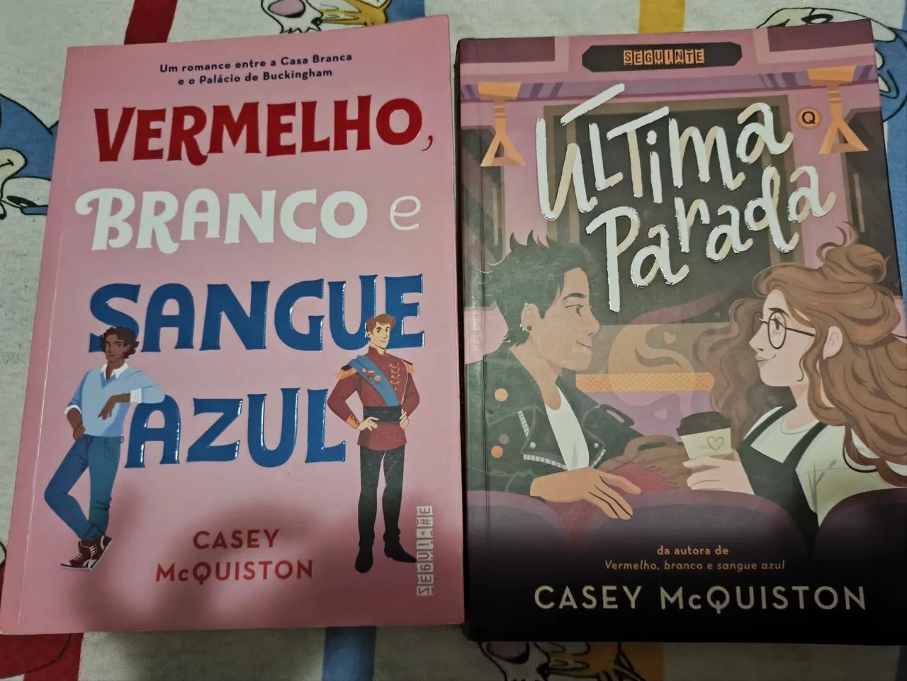 Kit Casey: Última Parada e Vermelho, Branco e Sangue Azul