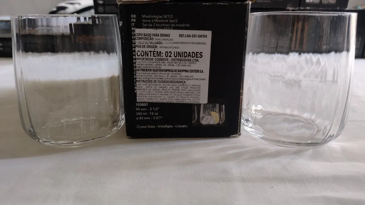 Kit de 2 Copos baixos de Vidro cristalino - Nachtmann Masterpiece - Foto 3