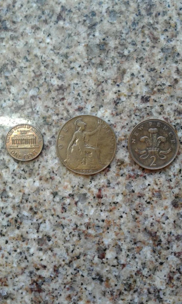 Moedas Bronze para Colecionador 