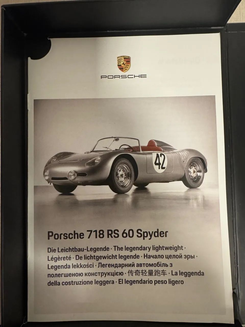 Miniatura Porsche 718 RS 60 Spyder 1/43 Thavus - Foto 3