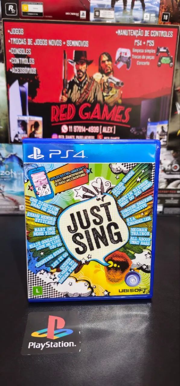 Jogo Just Sing PS4