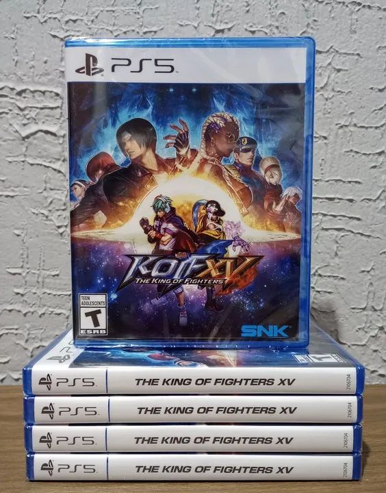 (Lacrado) The king Of Fighter XV Ps5 (Aceitamos jogos usados como pagamento)