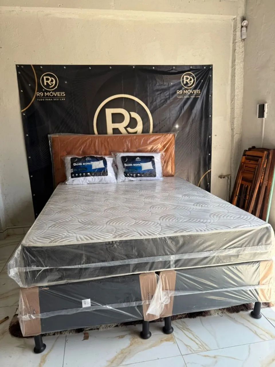 CAMA BOX QUEEN 158X198 MOLAS ENSACADAS  - Foto 2