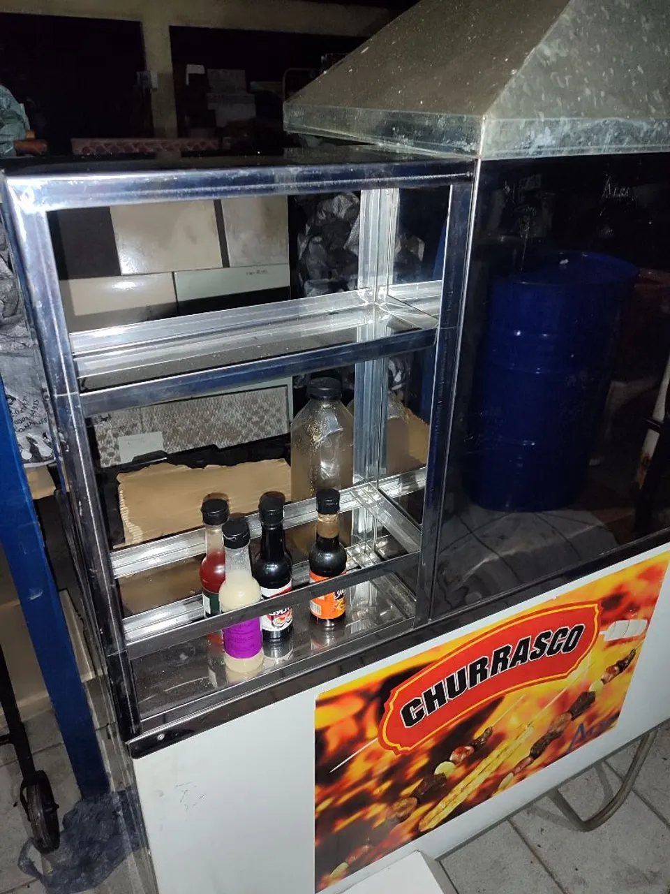 Carrinho de Churrasco Completo e Pronto para Uso!