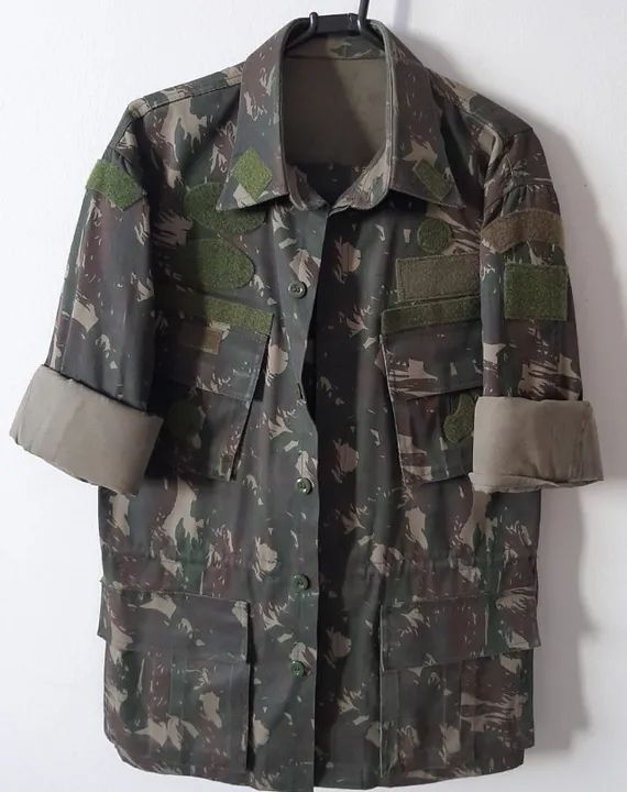 Uniforme camuflado completo em ótimo estado tamanho G Promoção - Foto 6