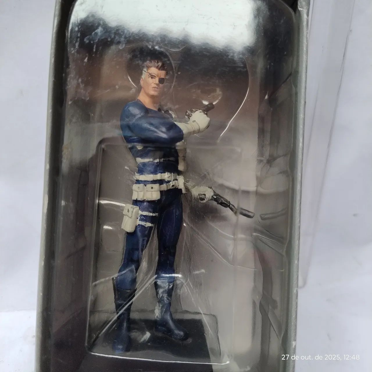 Coleção Eaglemoss Marvel 2008. Nick Fury. Novo lacrado. - Foto 2
