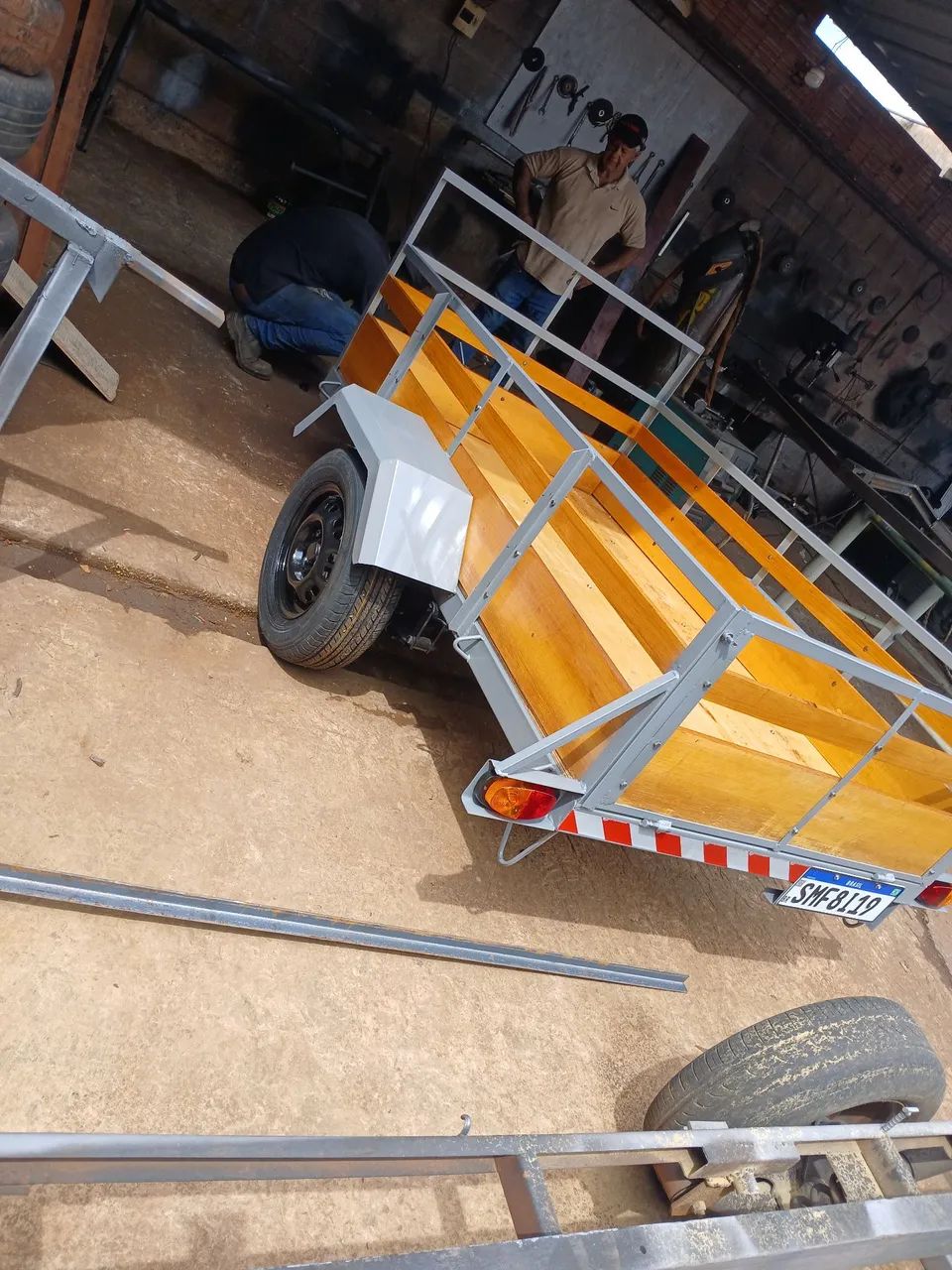 Carretinha reforçada nova  - Foto 4