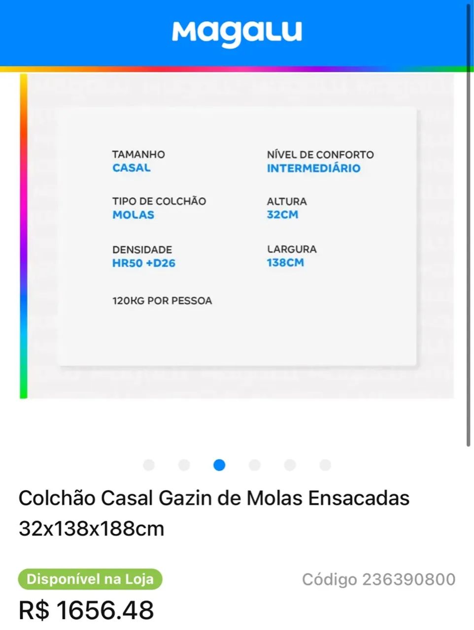 Colchão Casal Gazin Diamond Blue  - Foto 2