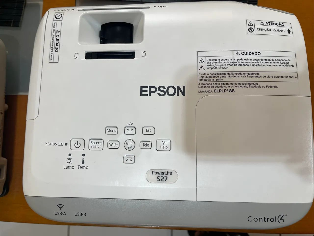 Projetor Epson S27 - Foto 3