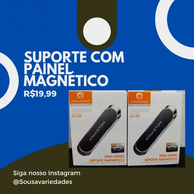suporte veicular magnetico