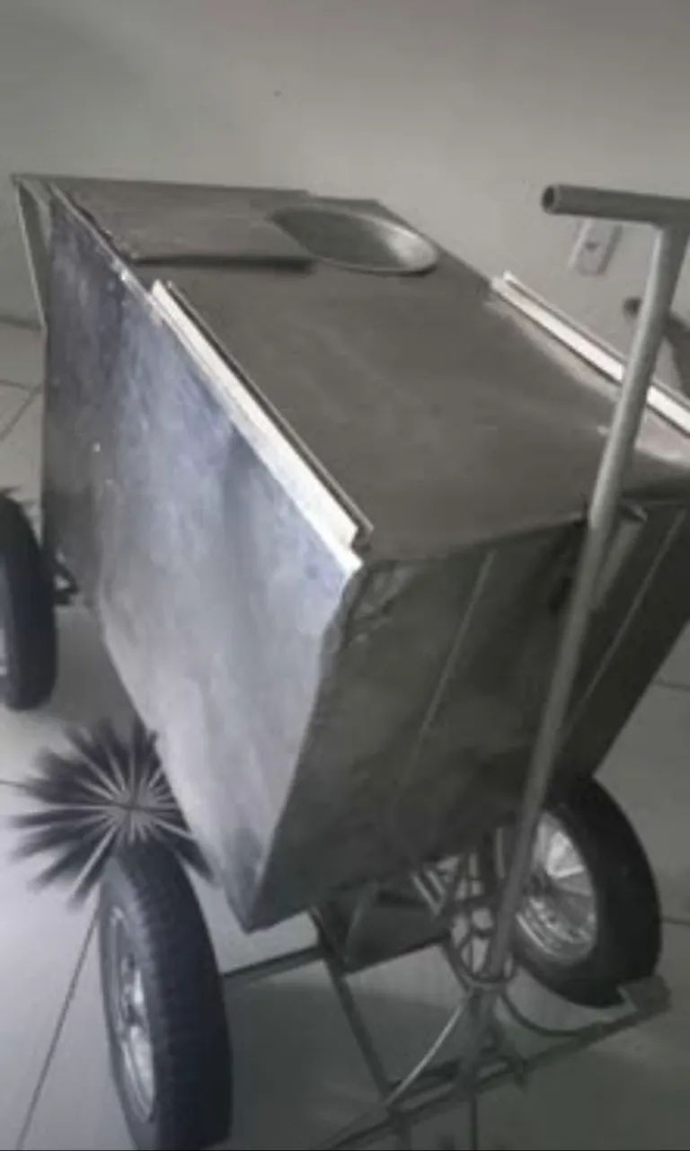 Carrinho de hotdog e lanches em Inox estado de novo leiam a descrição $750 - Foto 3
