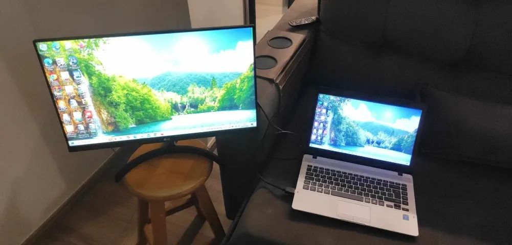 Monitor Gamer LED IPS 23,8 " LG Full HD 24ML600M - Foto 4