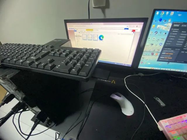 Computado i5 9 Geração, com monitor de 19 polegadas, SSD, 8GB memória ram e Teclado