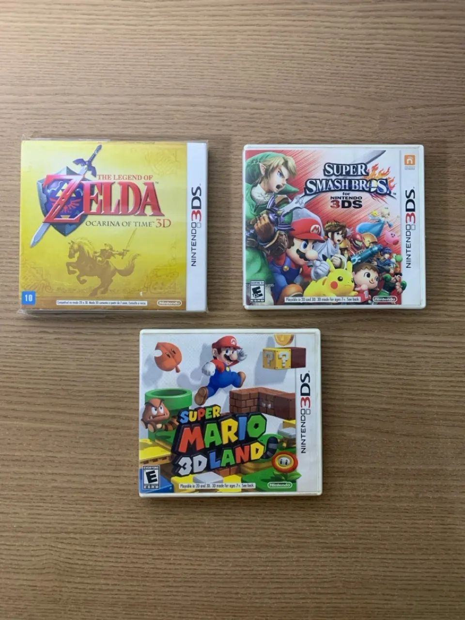 Lote jogos Nintendo 3DS