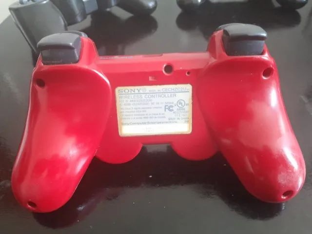Controles de PS3 - 2 originais + 1 paralelo - Foto 3
