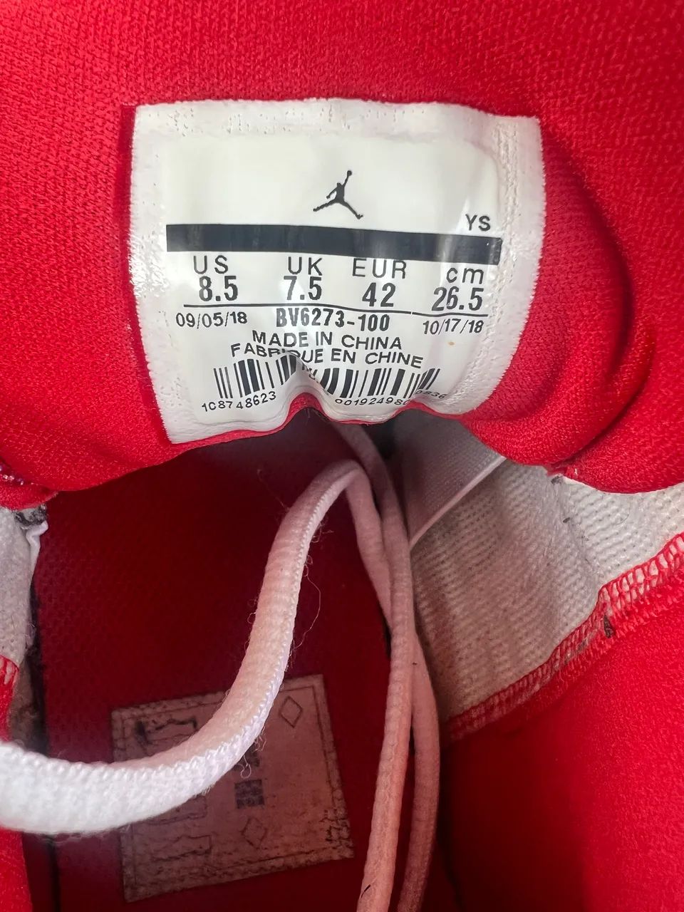 Tênis Air Jordan Big Fund White Silver - Foto 3