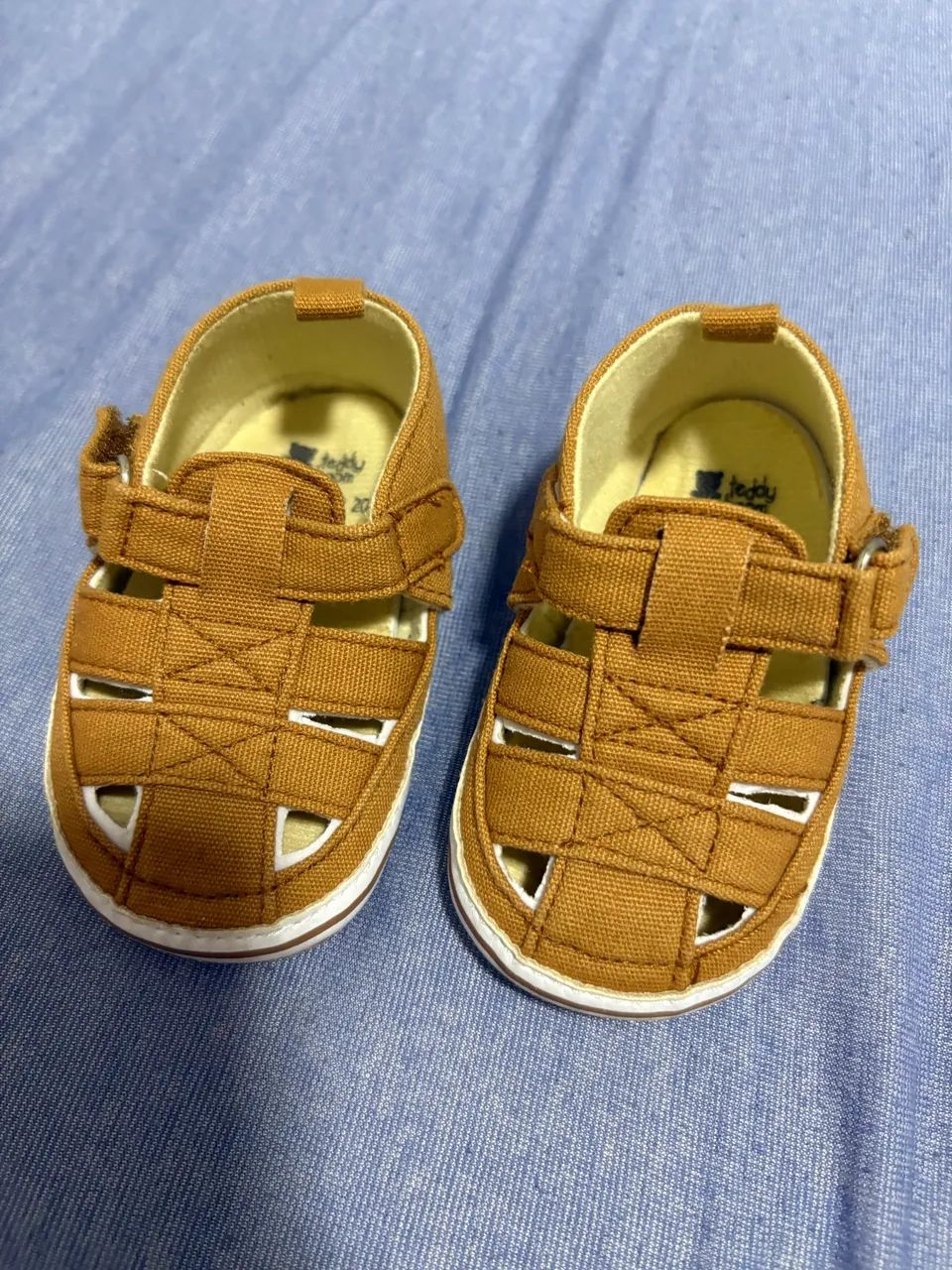 Sandália infantil tamanho 19 Calçados Para Bebês Jardim