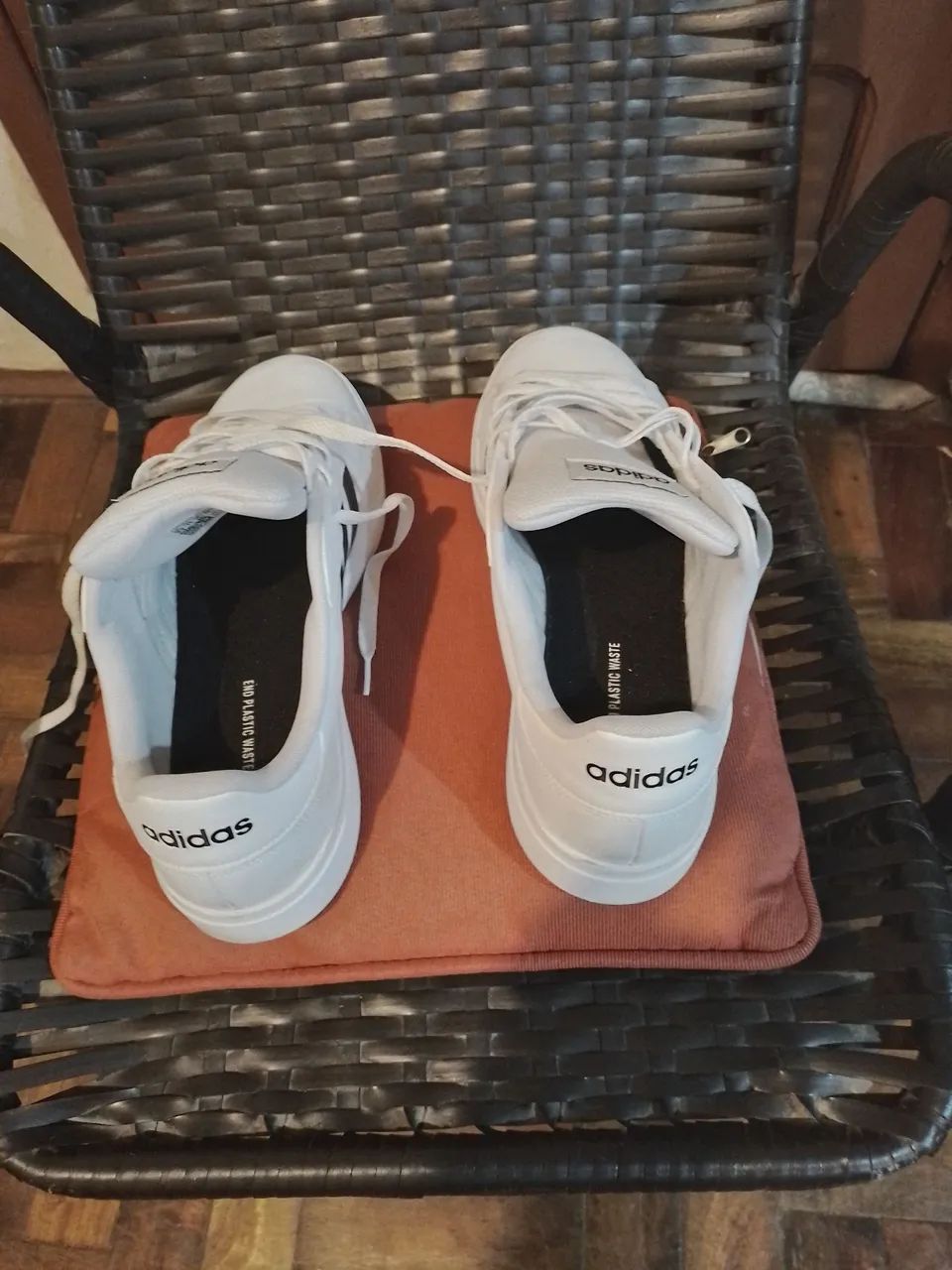 Tenis adidas masc branco 43 , novo - Foto 2