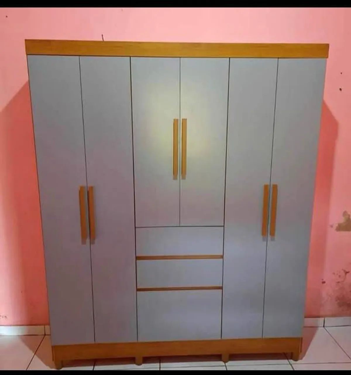 Guarda roupa doripel 6 portas