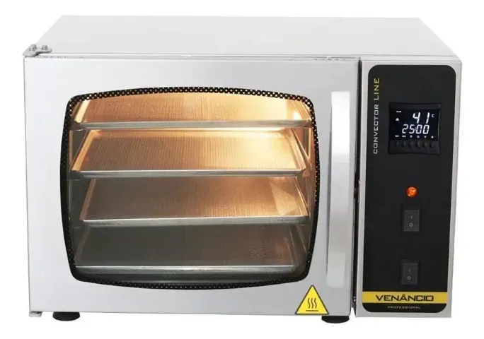 FORNO VENANCIO PICCOLO CONVECÇÃO À VAPOR 4 BANDEJAS