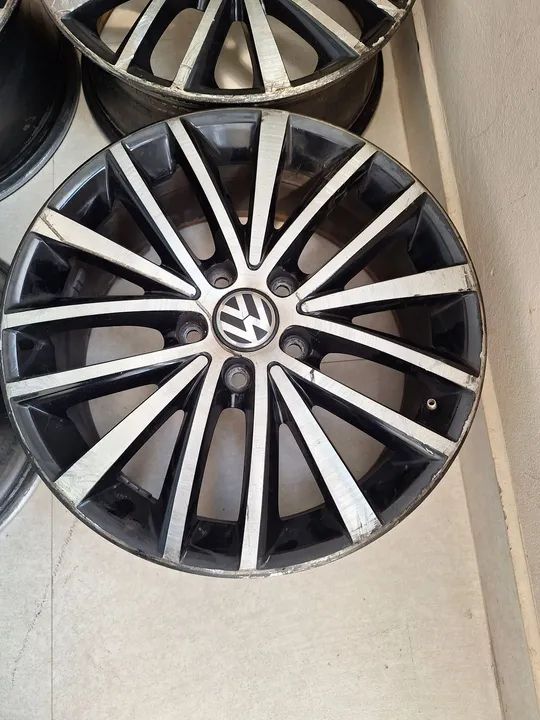 Rodas jetta tsi VW Aro 17 Originais - Foto 2