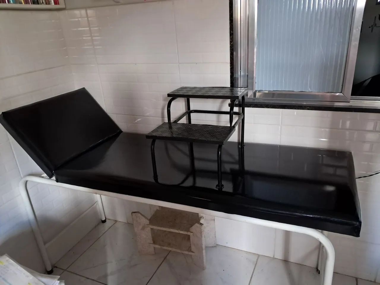 Maca de estetica e escadinha 2 degraus novos - Foto 2