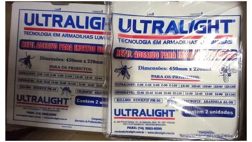 Refil adesivo para insetos 