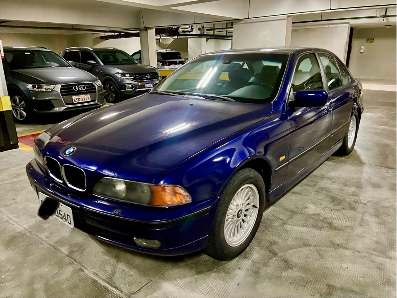 BMW 540i 1997 Blindada - Motor V8, Raridade com 72.800 km Originais!