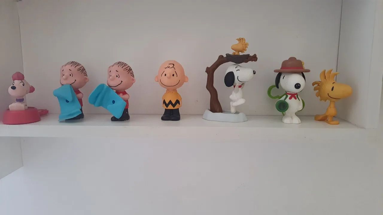 7 bonecos coleção Snoopy - Foto 4