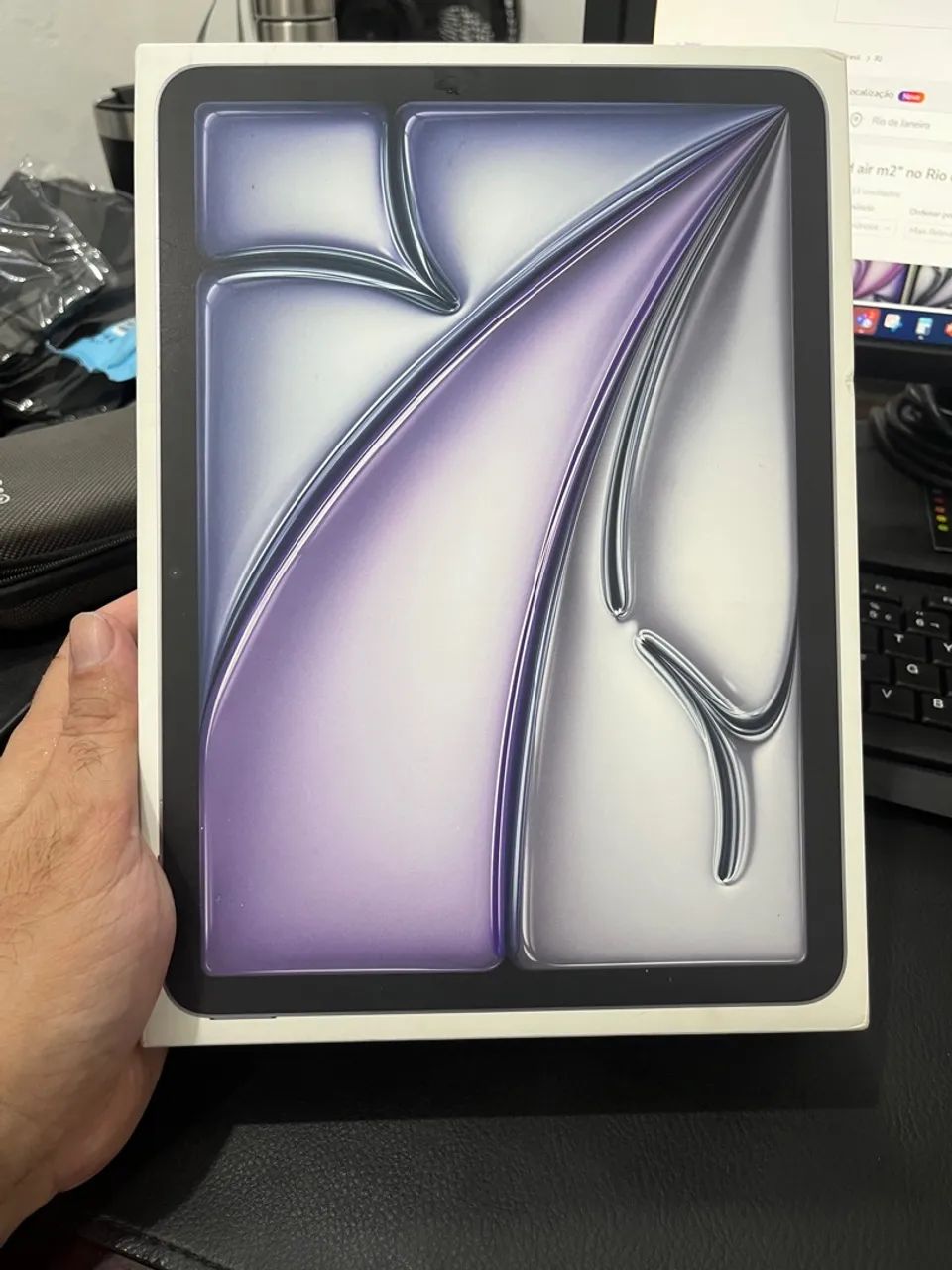 iPad Air 6a geração Chip M2 Wi-Fi + 5G (garantia até 2026)