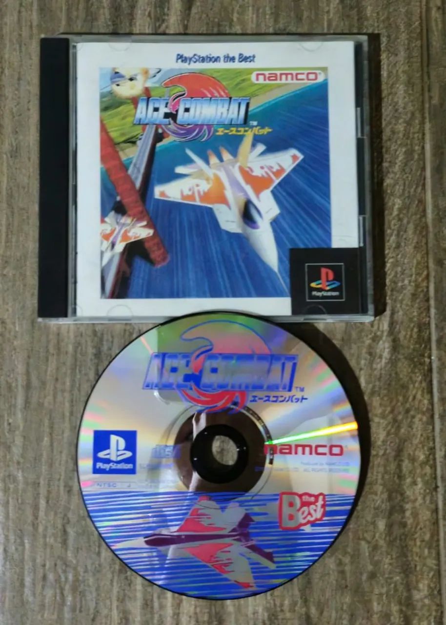 TRILOGIA ACE COMBAT PS1 ORIGINAL JAPONES 