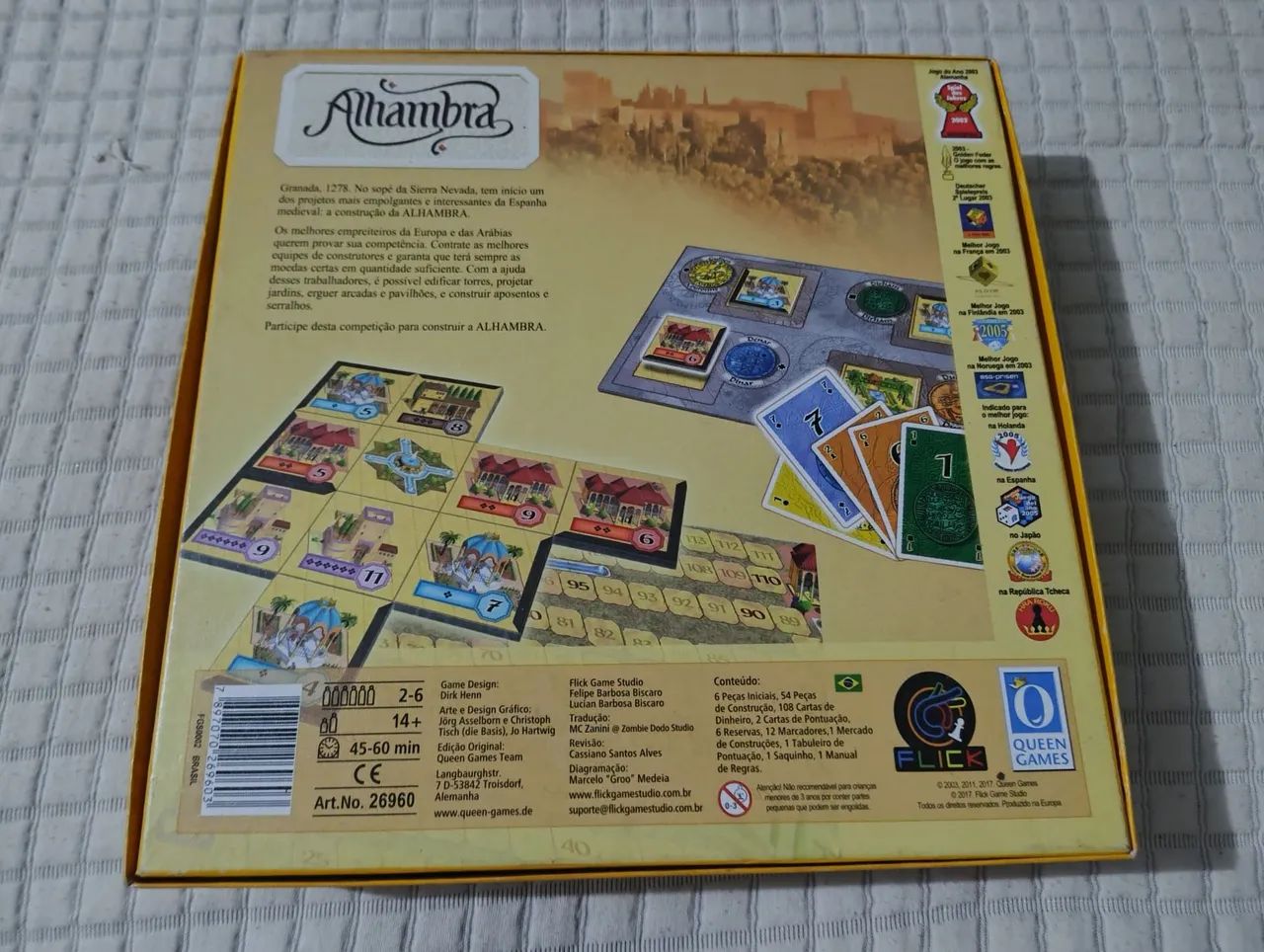 Jogo de Tabuleiro Alhambra - Foto 2