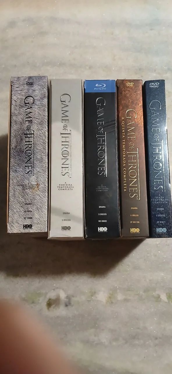 Game of Thrones - 1ª a 6 ª Temporada Completa - DVD e Blu-Ray