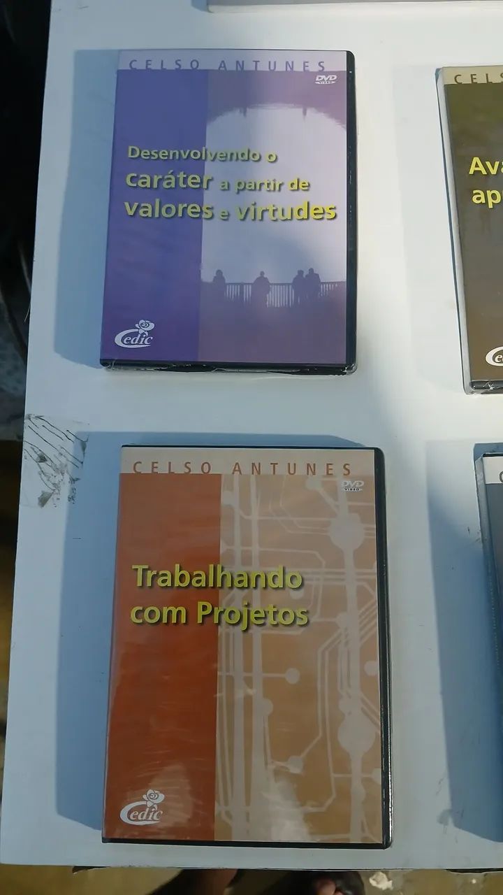 DVDs + livro Celso Antunes - Foto 3