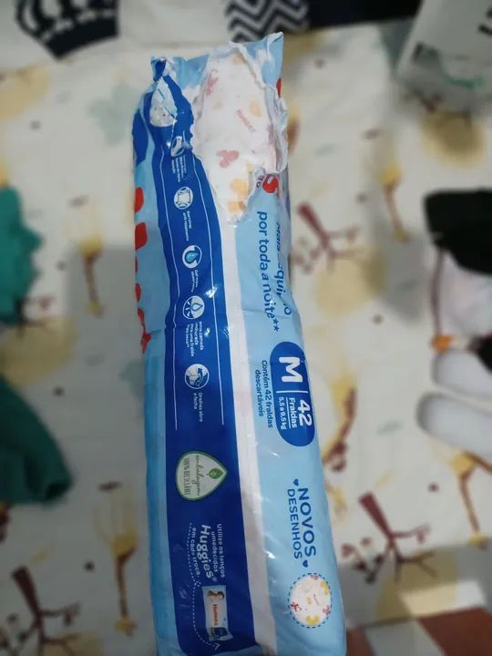 Vendo Fraldas Huggies  Tripla Proteção   - Foto 2