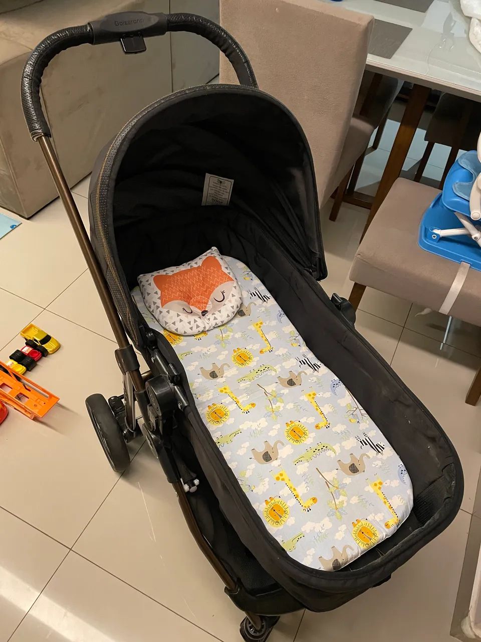 Carrinho de bebê e Moisés Galzerano - Foto 2