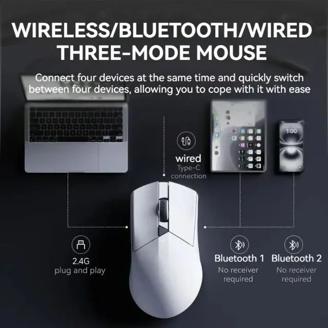 Mouse Gamer Eweadn GS01 - Foto 2