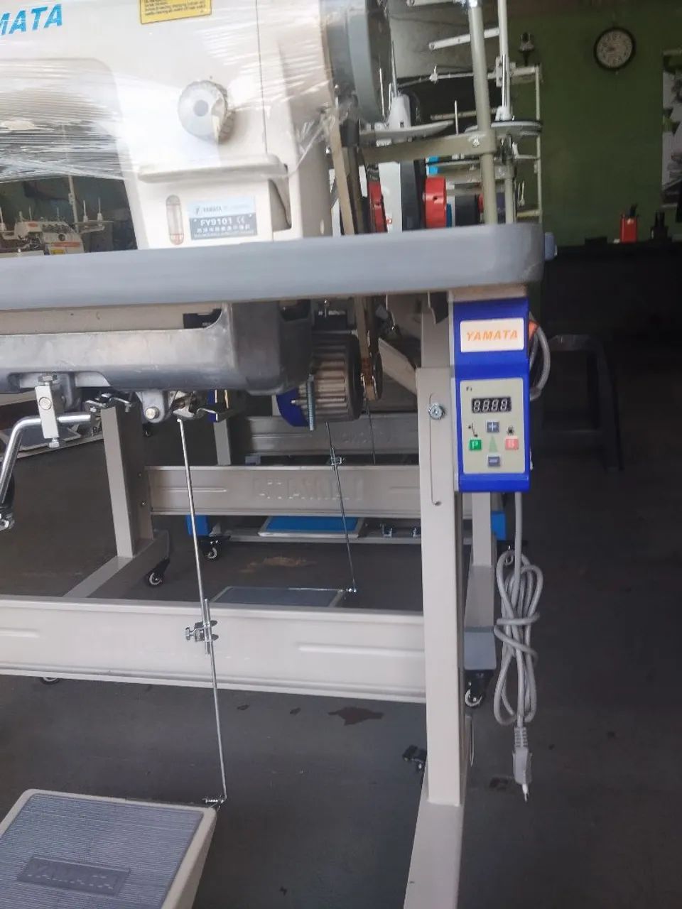 Máquina industrial reta Direct drive nova  - Foto 3