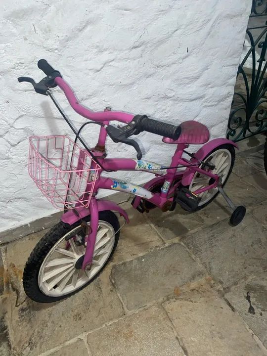 Bicicleta Infantil da Barbie - Foto 2