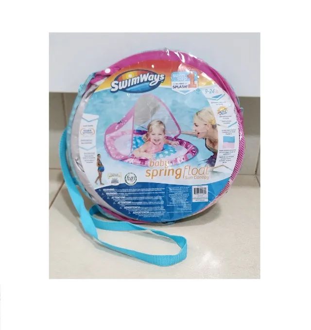 Boia-Fralda para bebês com capota Swimways - Foto 2