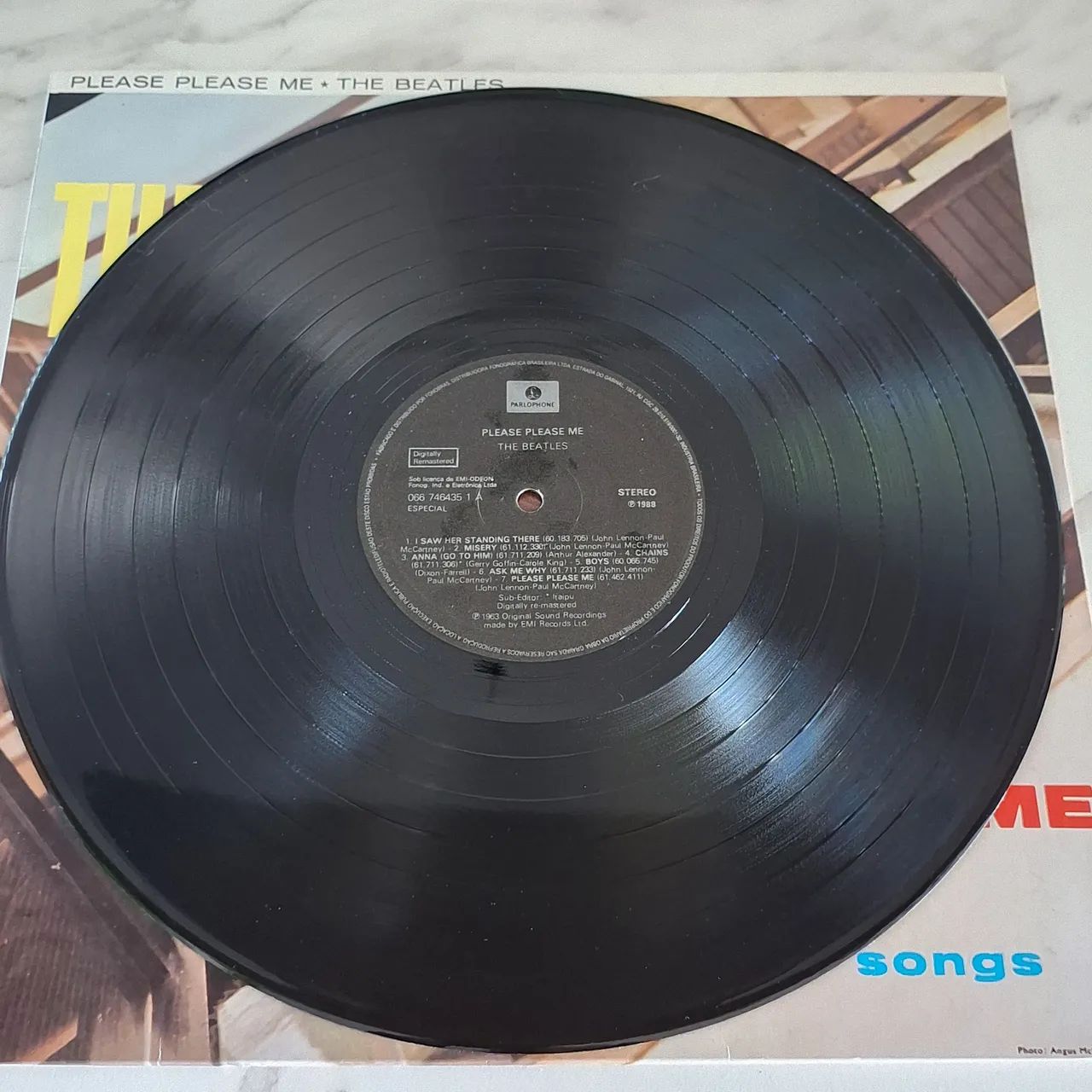 LP Beatles Please Please Me usado em ótimo estado  - Foto 3