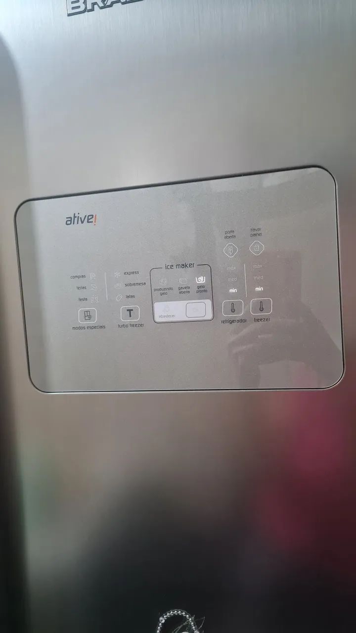 Geladeira Brastemp com Ice Maker - Impecável!